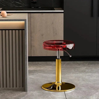 Acrylic High-End Kitchen Island Counter bar Stool-Bar Stools