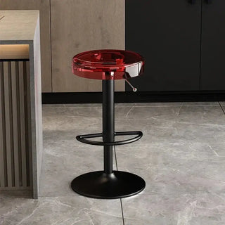 Acrylic High-End Kitchen Island Counter bar Stool-Bar Stools