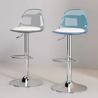 Acrylic Reception Bar Stools for Kitchen Counter-Bar Stools