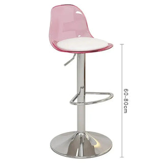 Acrylic Reception Bar Stools for Kitchen Counter-Bar Stools