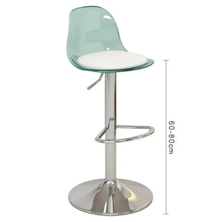 Acrylic Reception Bar Stools for Kitchen Counter-Bar Stools