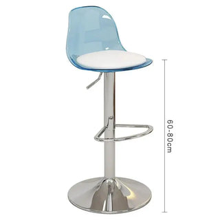 Acrylic Reception Bar Stools for Kitchen Counter-Bar Stools