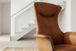 Verstelbare Luxe Executive Bureaustoel – Ergonomische Draaibare Leren Stoel