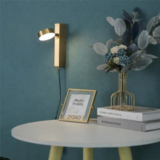 Adjustable LED Wall Reading Lamp with Switch – Modern Metal Wall Light