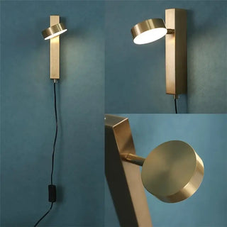 Adjustable LED Wall Reading Lamp with Switch – Modern Metal Wall Light
