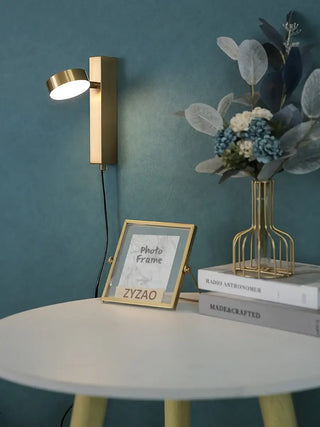 Adjustable LED Wall Reading Lamp with Switch – Modern Metal Wall Light