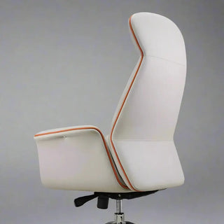 Adjustable Swivel Leather Executive Office Chair – Ergonomic Recliner-Office Chairs