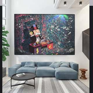 Alec Monopoly Club Wall Art - DJ Beats Display-Wall Posters