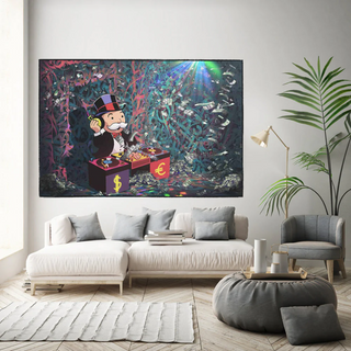 Alec Monopoly Club Wall Art - DJ Beats Display-Wall Posters