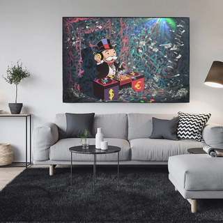 Alec Monopoly Club Wall Art - DJ Beats Display-Wall Posters