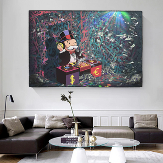 Alec Monopoly Club Wall Art - DJ Beats Display-Wall Posters