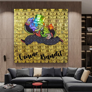 Alec Monopoly Genius Bandit Canvas Wall Art-Wall Posters