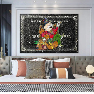 American Express American Express: Mr Monopoly Canvas Wall Art-Canvas Wall Art