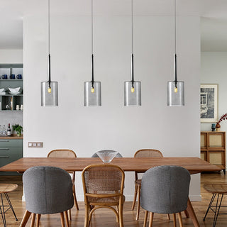 Amp up Your Décor with Glass Pendant Hanging Lights-Kitchen Island