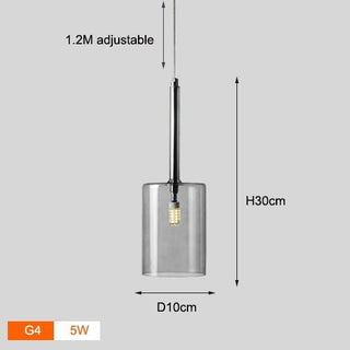 Amp up Your Décor with Glass Pendant Hanging Lights-Kitchen Island