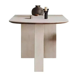 Arch Rock Slab Dining Table Set – Modern Elegance with Timeless Durability-Dining Tables