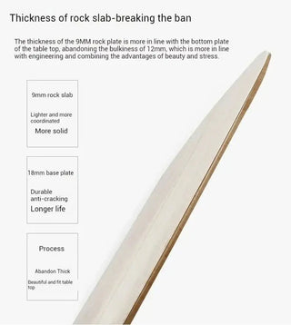 Arch Rock Slab Dining Table Set – Modern Elegance with Timeless Durability-Dining Tables