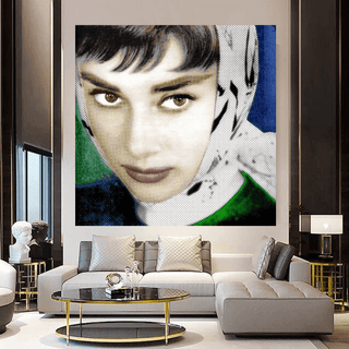 Audrey Hepburn Canvas Wall Art - Exquisite Home Decor-Audrey Art