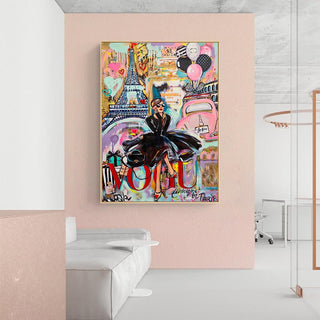 Audrey Hepburn Canvas Wall Art: Inspired Décor-Audrey Art