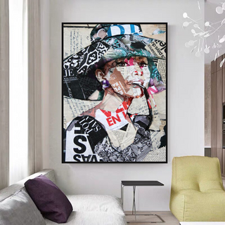 Audrey Hepburn Canvas Wall Art: Timeless Decor-Audrey Art