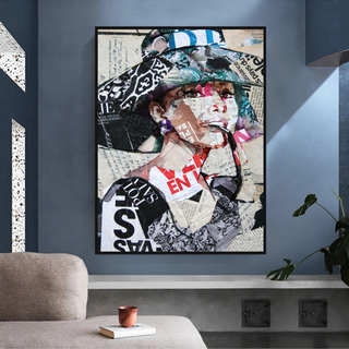 Audrey Hepburn Canvas Wall Art: Timeless Decor-Audrey Art