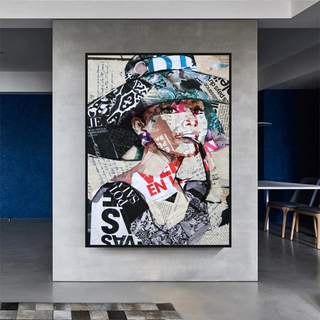 Audrey Hepburn Canvas Wall Art: Timeless Decor-Audrey Art