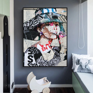 Audrey Hepburn Canvas Wall Art: Timeless Decor-Audrey Art