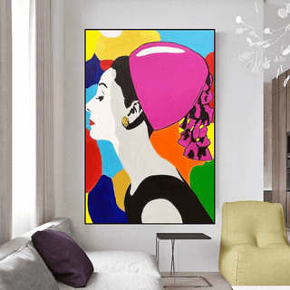 Audrey Hepburn Life Canvas Wall Art-Audrey Art