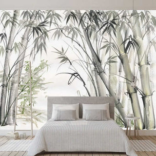Bamboo Bars Plants Trees Wallpaper for Home Wall Decor-Trees Wallpaper