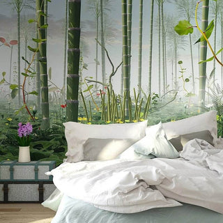 Bamboo Trees Wallpaper Mural - Stunning Nature Decor-Trees Wallpaper