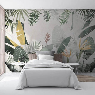 Jungle Comfort Wallpaper Mural-Flower & Leaf Wallpaper