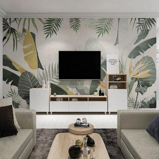 Jungle Comfort Wallpaper Mural-Flower & Leaf Wallpaper