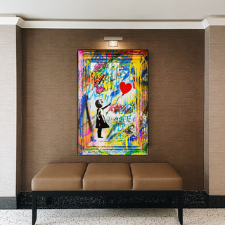 Banksy "Life is Beautiful" Wall Art - Add a Touch of Street Art-Wall Posters