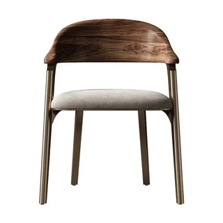 Black Walnut Solid Wood Dining Chair-Dining Chairs