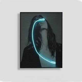 Blindness Girl Neon Wall Art – A Striking Blend of Art and Light-LED Wall Art