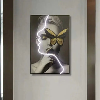 Blindness Model Neon Wall Art – A Modern Fusion of Art and Light-LED Wall Art