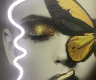 Blindness Model Neon Wall Art – A Modern Fusion of Art and Light-LED Wall Art