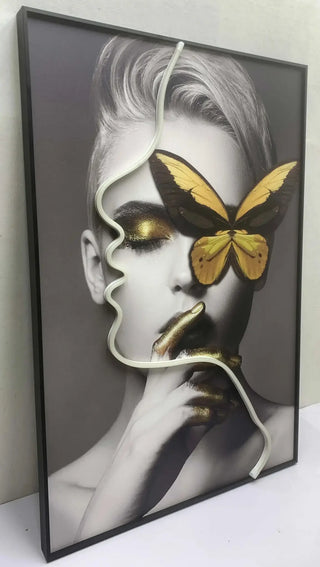 Blindness Model Neon Wall Art – A Modern Fusion of Art and Light-LED Wall Art