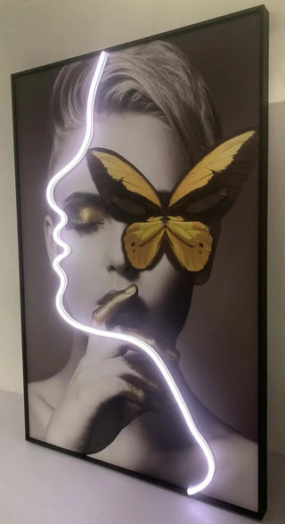 Blindness Model Neon Wall Art – A Modern Fusion of Art and Light-LED Wall Art