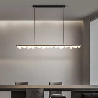 Blocks Hanging Light: Illuminate Your Space with Elegance-Kitchen Island