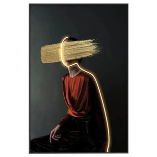 Bohemian Figure Porch LED Wall Art-LED Wall Art