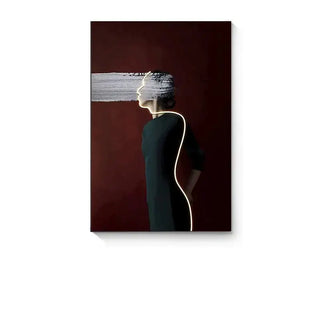 Bohemian Figure Porch LED Wall Art-LED Wall Art