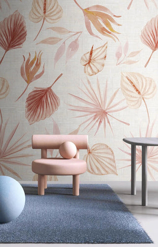 Boho Atmosphere Wallpaper Mural-Geometric Shapes Wallpaper