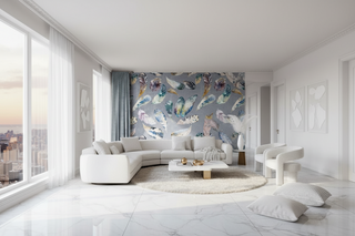 Boho Feathers Wallpaper Mural