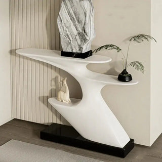 Branch-Inspired Minimalist Console Table-Console Tables