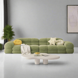 Bubble Puff Italian Sofa – Ultra-Comfortable Modern Lounge Seating-Sofa Set