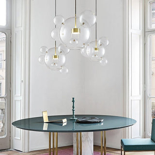 Bubbles Glass Chandelier – Elegant Lighting with a Modern Twist-Pendant Lights