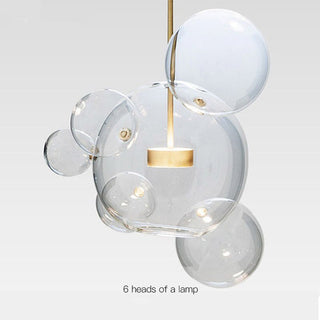 Bubbles Glass Chandelier – Elegant Lighting with a Modern Twist-Pendant Lights