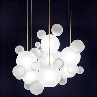 Bubbles Glass Chandelier – Elegant Lighting with a Modern Twist-Pendant Lights
