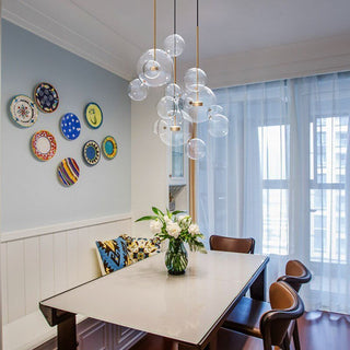 Bubbles Glass Chandelier – Elegant Lighting with a Modern Twist-Pendant Lights
